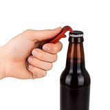 3-in-1-Flaschenöffner-Schlüsselanhänger-Einkaufswagenchip Grinen