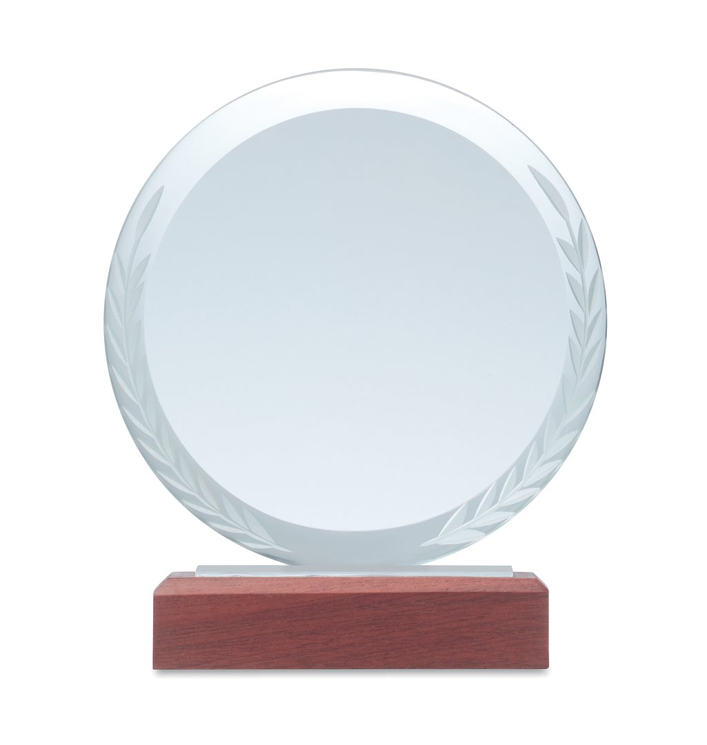 Runder Pokal Kristallglas Chasper