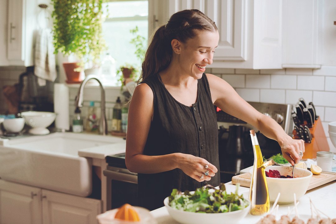 Öl- und Essigflasche Warega