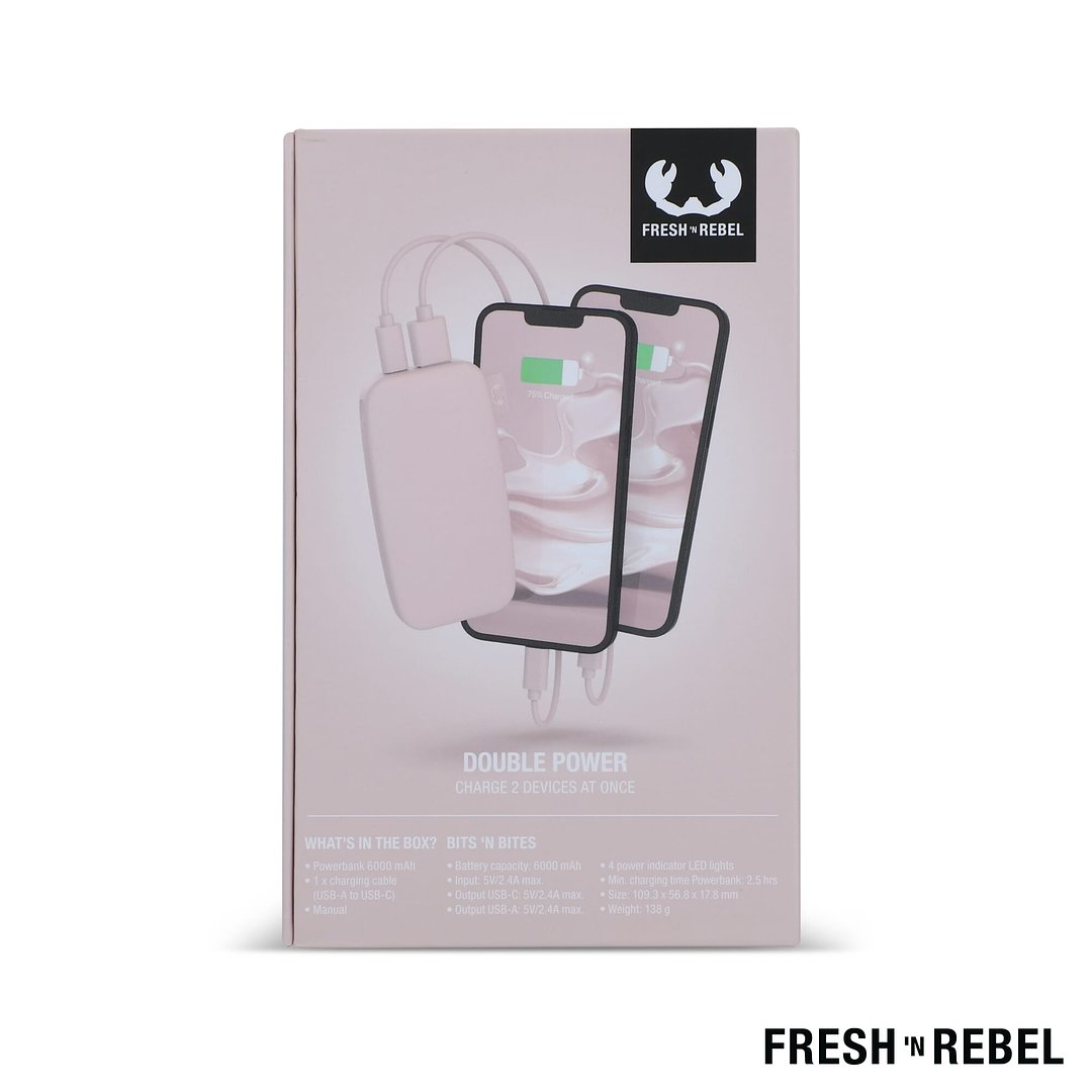 Powerbank 6.000mAh USB-C Walurer