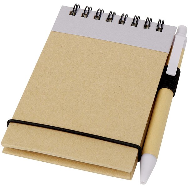 A7 Recycling Notizblock mit Stift - Ongli