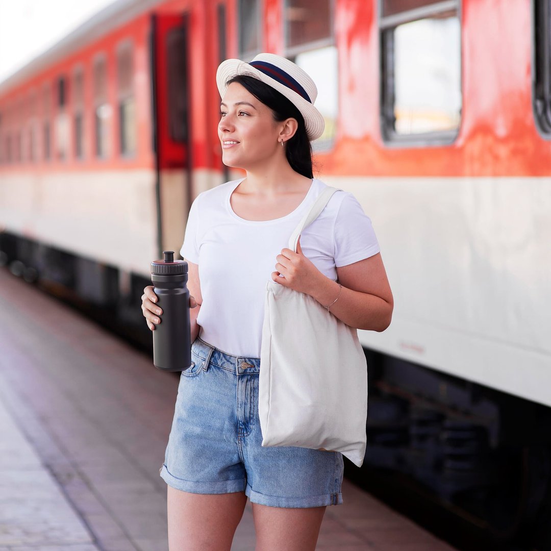 Umhängetasche Baumwolle OEKO-TEX® 140g/m² 38x42cm Corittatz