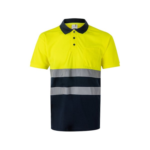 Poloshirt (140g/m²) im Bird-Eye-Design mit kurzen Ärmeln, aus Polyester (100%) Leengiama