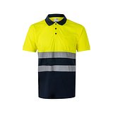 Poloshirt (140g/m²) im Bird-Eye-Design mit kurzen Ärmeln, aus Polyester (100%) Leengiama