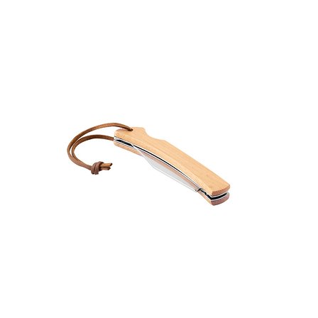 Rasiermesser mit Klinge aus rostfreiem Stahl und Griff aus Bambus Adalia