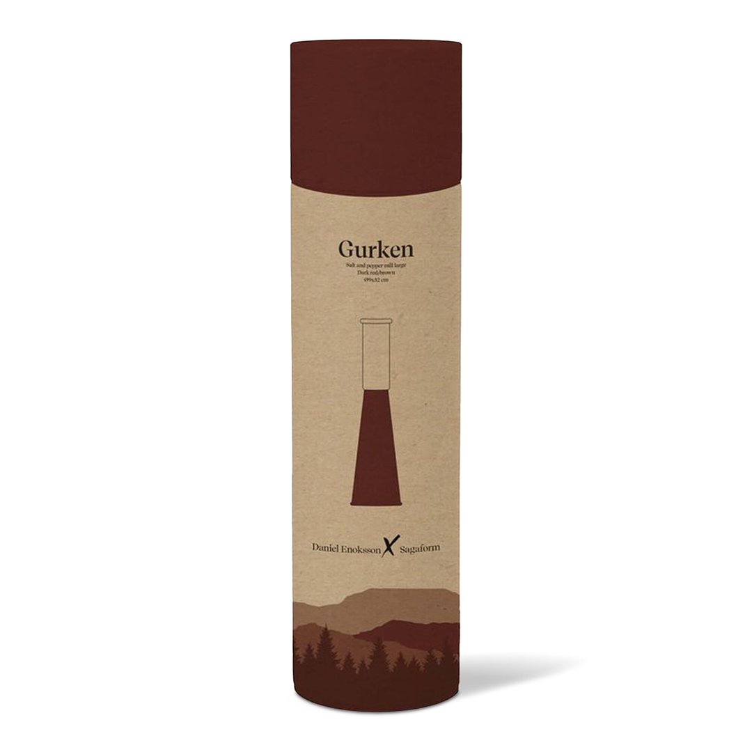 "Gurken" Salz- oder Pfeffermühle groß, 32 cm Rudylana