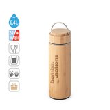 Isolierflasche aus Bambus 440ml Dineli