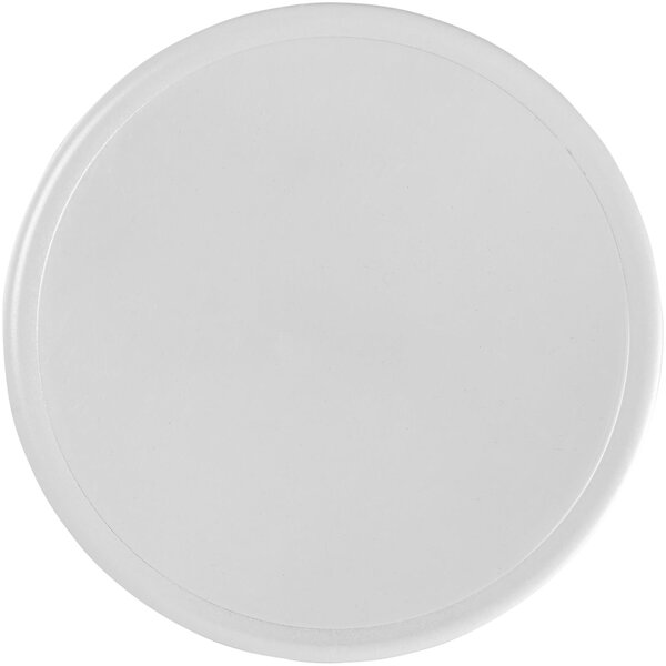 Runder Kunststoffuntersetzer mit Papiereinlage - Emmaspep