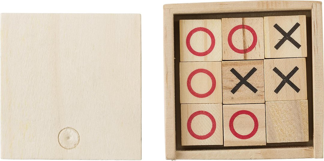 Tic Tac Toe Benga | Kiefernholz