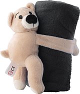 Plüschbär mit Fleecedecke Marega