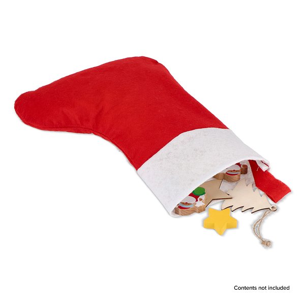 Weihnachtsstrumpf aus Filz 43cm Lüzzi