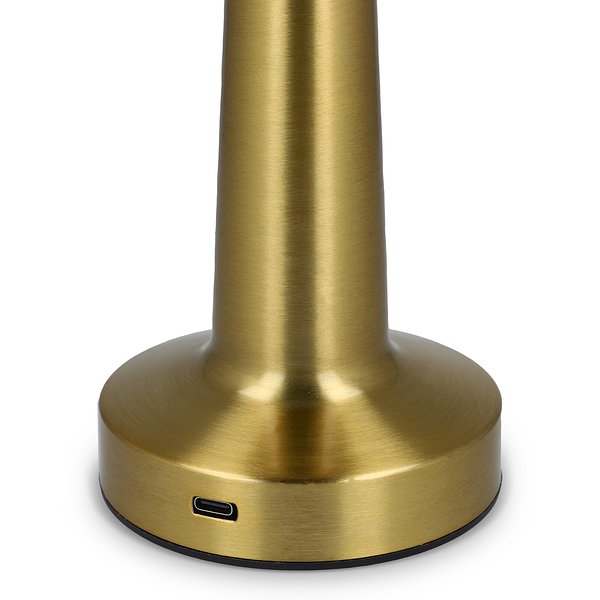 Lumo Tischleuchte mit 3 Lichtmodi und dimmbar Durg