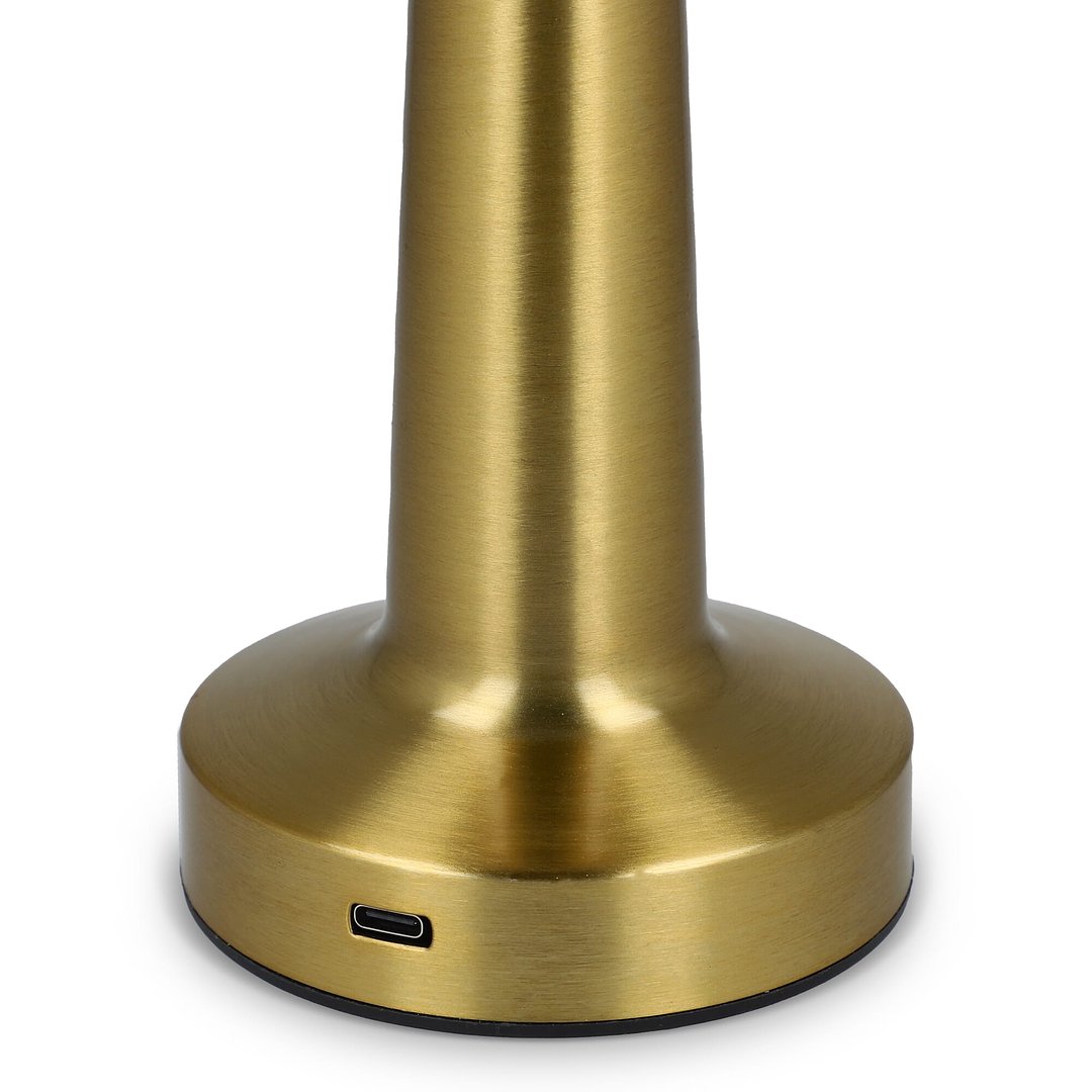 Lumo Tischleuchte mit 3 Lichtmodi und dimmbar Durg