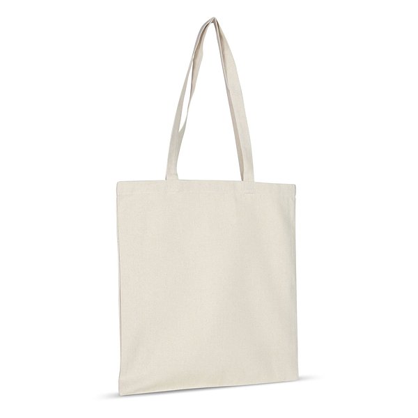 Tasche OEKO-TEX® natur lang 220g/m² 38x42 cm Lüzzatrg