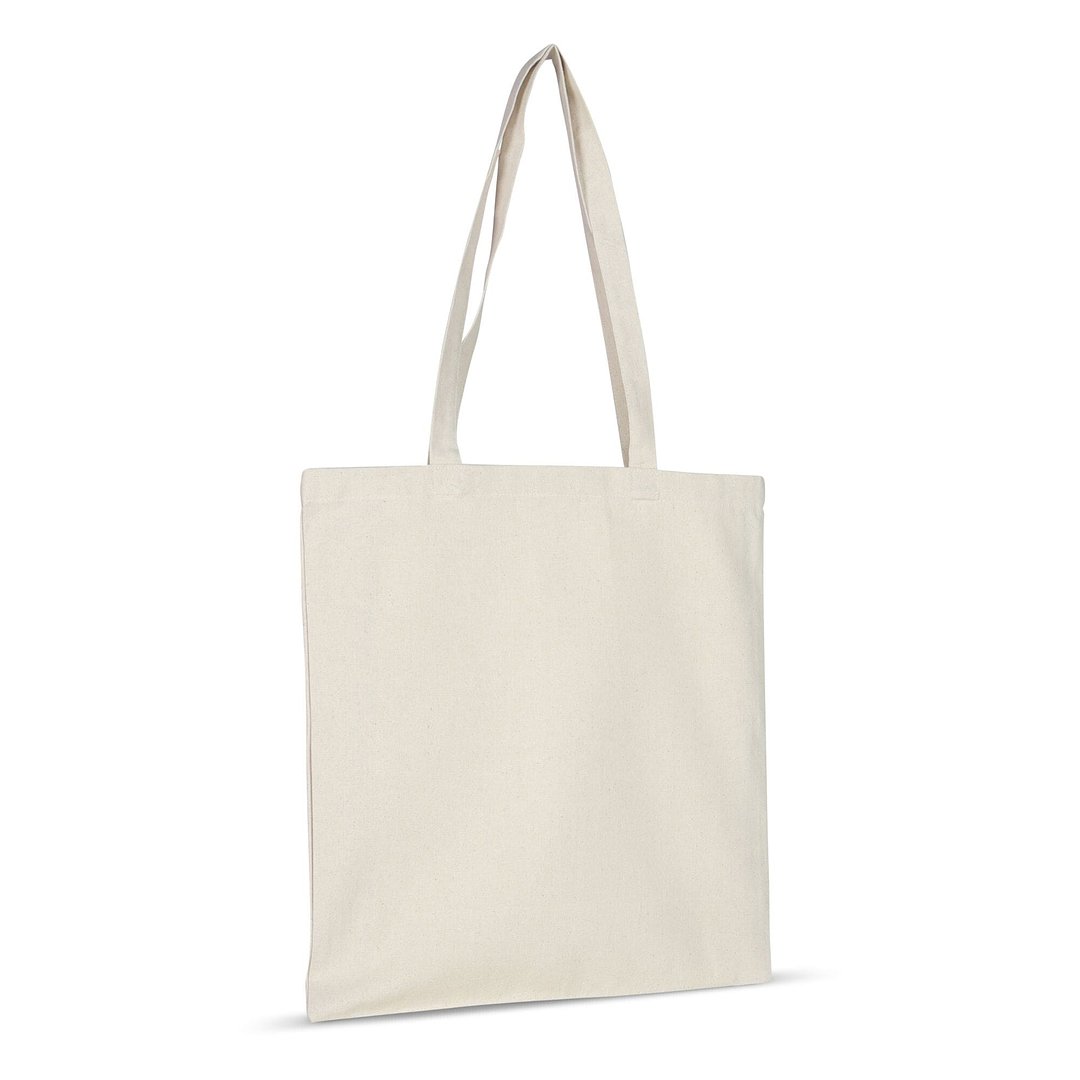 Tasche OEKO-TEX® natur lang 220g/m² 38x42 cm Lüzzatrg