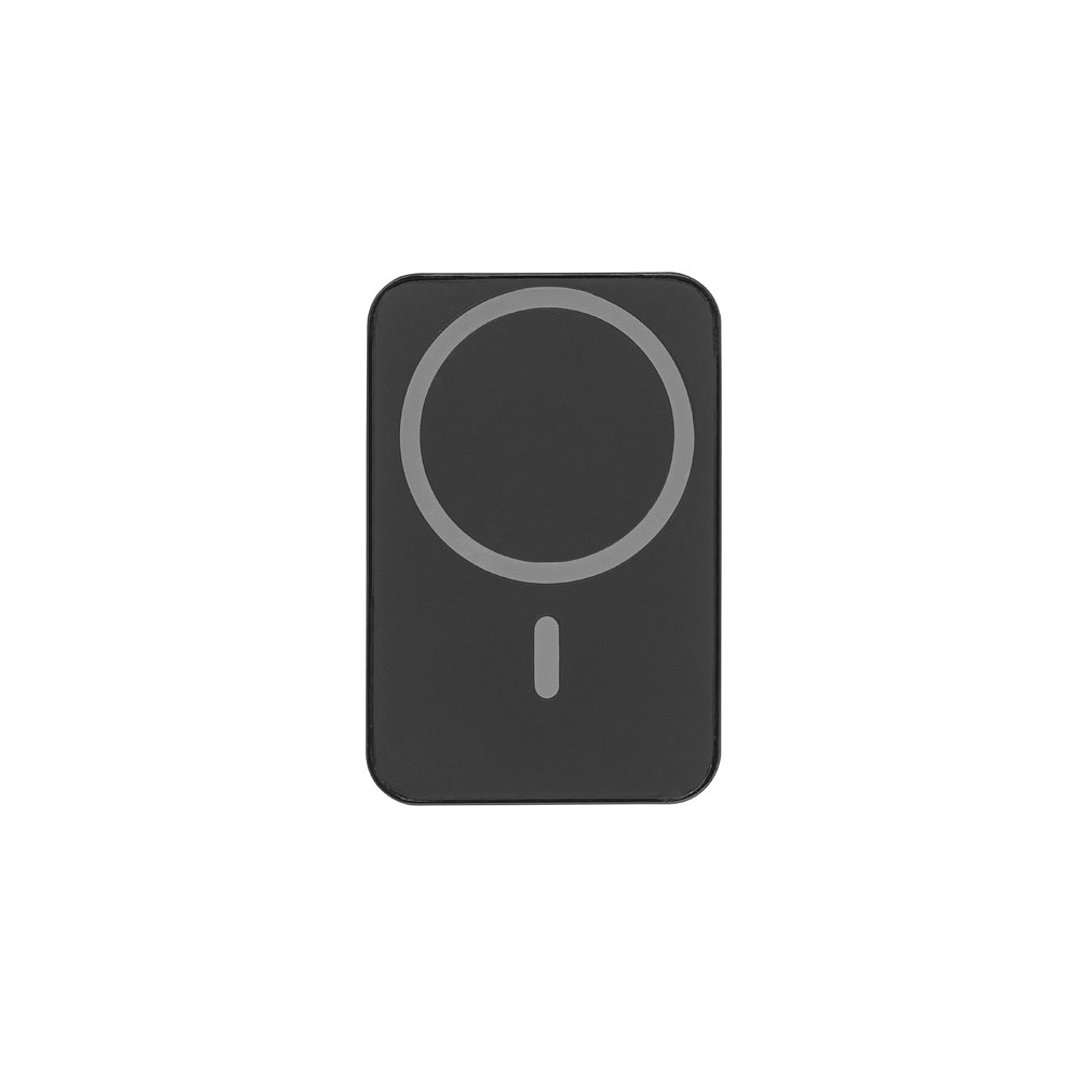 Magnetische Powerbank mit 5'000 mAh und superschnellem kabellosem Ladegerät (15 W) aus 100% rABS Fadich