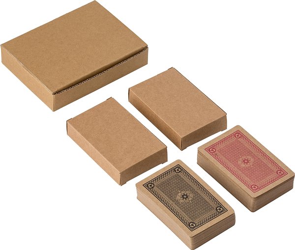 Kartenspiele aus recyceltem Papier Raminat