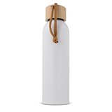 Wasserflasche mit Bambusdeckel 600ml Hatruedi