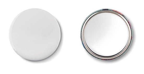 Badge mit Make-up Spiegel Giandy