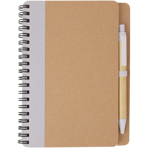 A6 Recycling Notizbuch mit Stift - Dinga