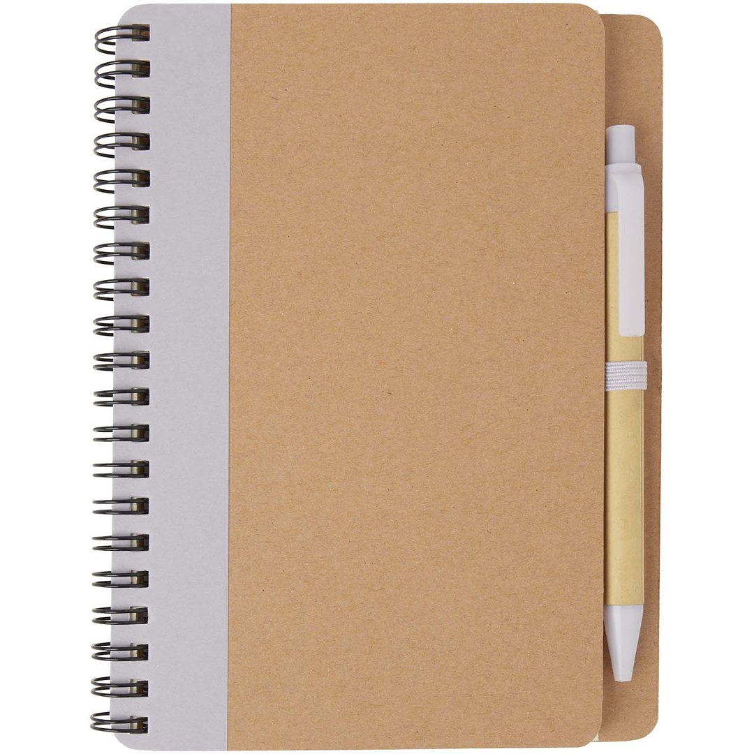 A6 Recycling Notizbuch mit Stift - Dinga