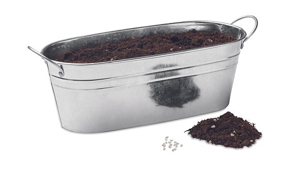 Zink-Pflanzkübel Noldins