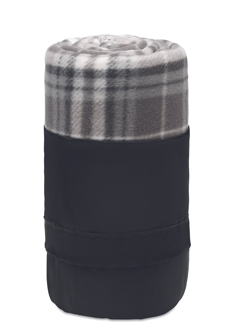 RPET Fleece-Reisedecke Karo Waltia