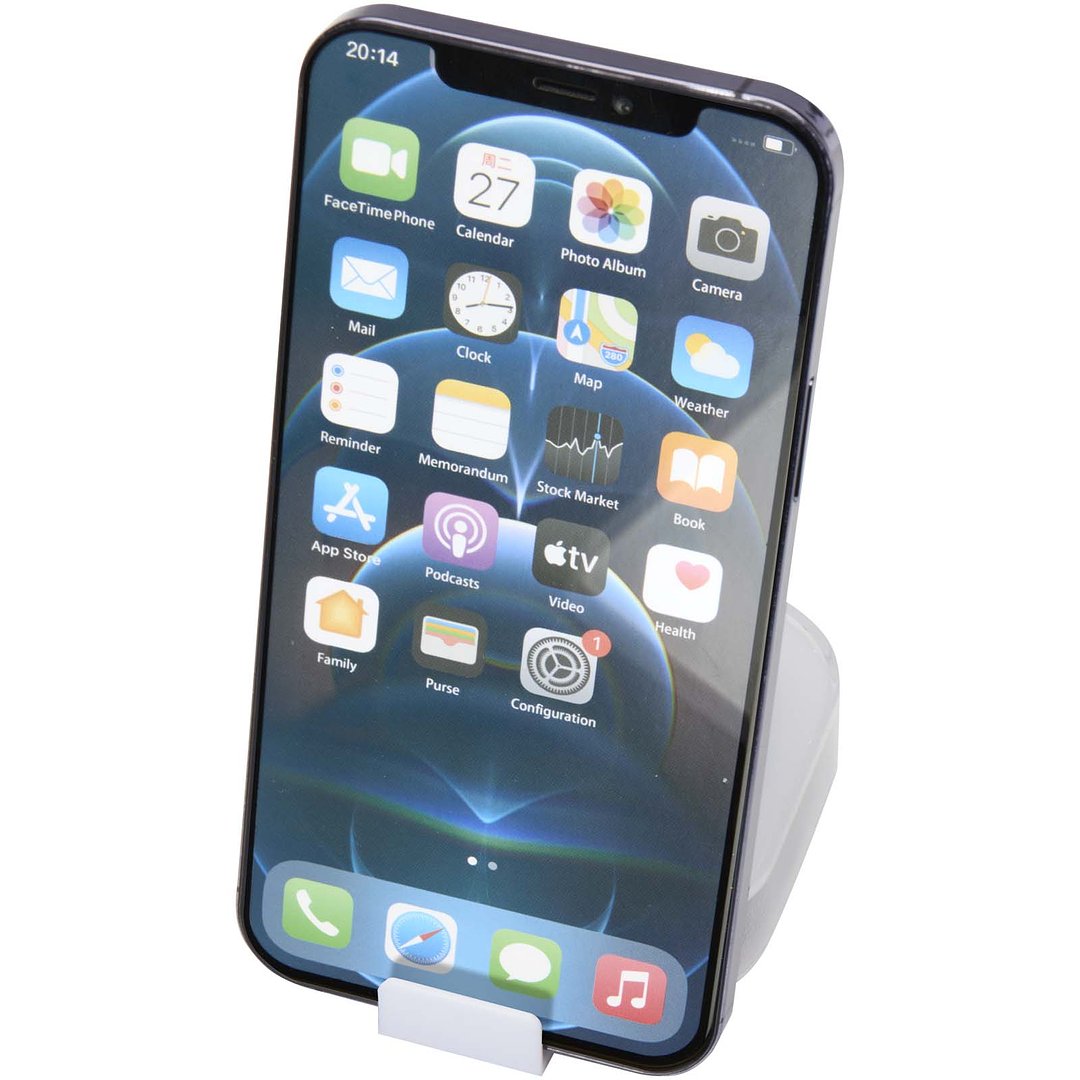 Kabelgebundene Ohrhörer Typ-C mit Aufbewahrungsbox aus recyceltem Kunststoff - Lolly