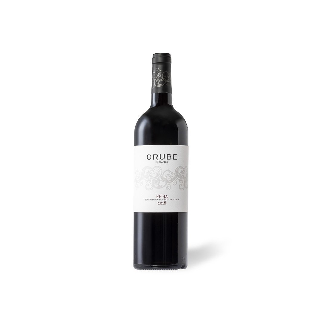 Flasche Rotwein Idube