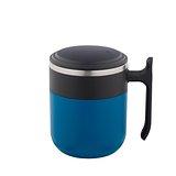 Reisebecher mit Innenwand aus Edelstahl und matter Oberfläche, 400 ml Jonnas