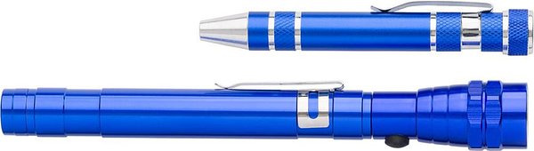 Taschenlampe und Schraubendreher Nelvezian | Aluminium | 2-in-1