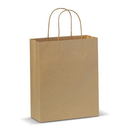 Mittlere Papiertasche im Eco Look 120g/m² Luorin
