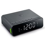 FM Dual-Wecker Radio kabelloses Aufladen des Telefons 5W Luola