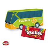 3D Präsent "Bus" mit Skittles®