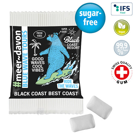 Kaugummi im Papiertütchen recyclebar