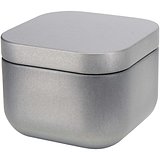 Quadratische Zinnkerze mit Vanille Duft - Uelitli