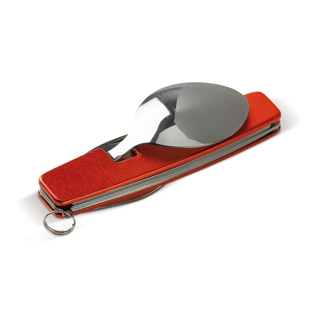 Zusammenklappbares Besteck im Multi-tool Uelleer