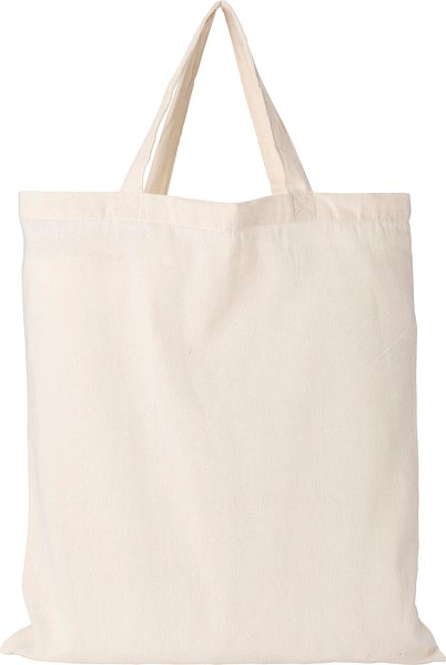 Baumwolltasche Onia | Baumwolle 110 g/m² | Kurze Griffe