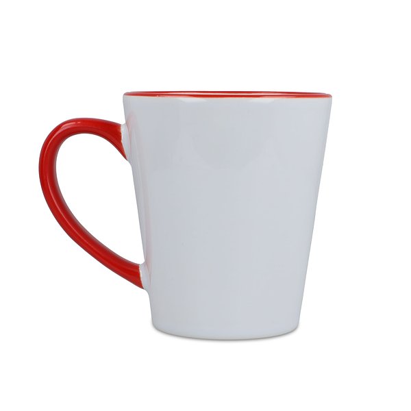 Melbourne Sublimationsbecher farbiger Rand & Henkel 350ml Jongin