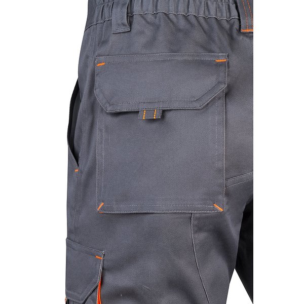 Zweifarbige Stretch-Bermudashorts mit mehreren Taschen (240 g/m²) aus Baumwolle (46 %), EME (38 %) und Polyester (16 %) Altie