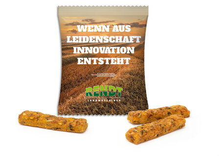 Vollkorn Sticks im bedruckbaren Werbetütchen