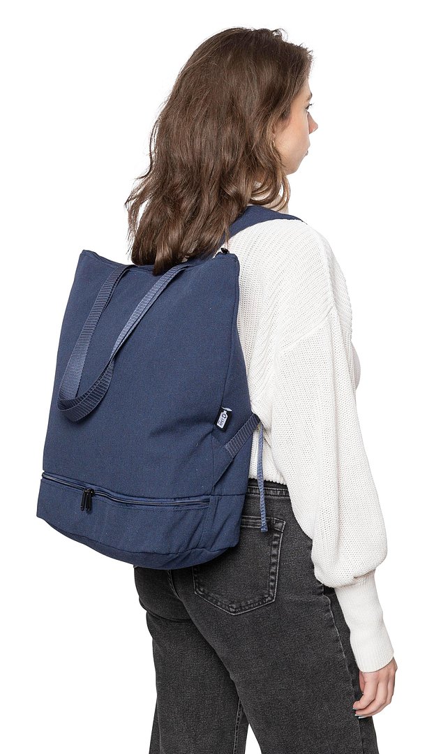 Recyceltes Poly-Baumwollgewebe (330 g/m2) Rucksack Stiat