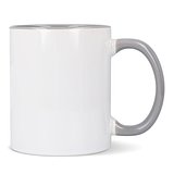 Oslo Sublimationsbecher farbig innen & Griff 300ml Oleyca