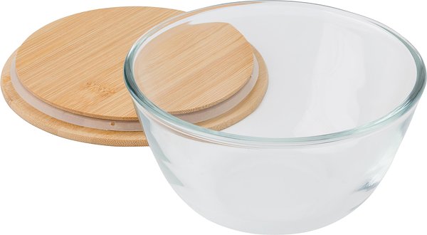 Salatschüssel aus Glas Vica