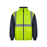 Zweifarbiger 4-in-1-Parka (180 g/m²), aus Polyester (100%) mit PU-Beschichtung Leycix