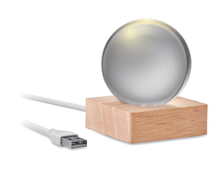 LED-Glaskugel Fenatia