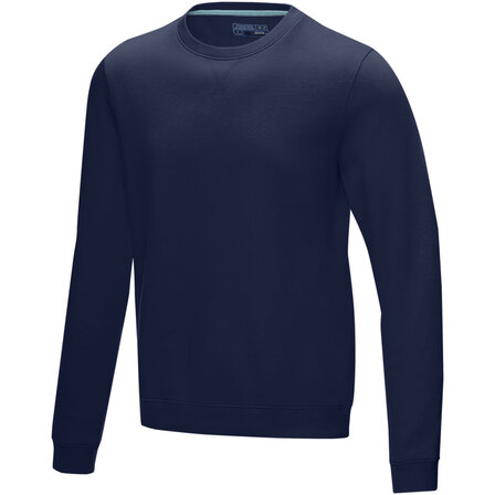 Pullover mit Rundhalsausschnitt aus GOTS- und GRS-zertifiziertem Bio-Material für Herren - Pauna
