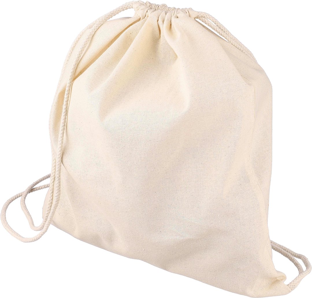 Kordelzug-Rucksack Baumwolle (150 g/m²) Biste