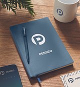 DIN A5 PU Notizbuch mit Stift Veilgia