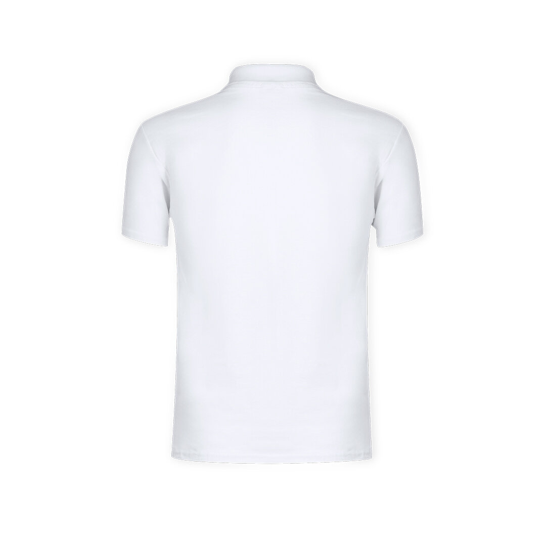 Erwachsene Weiß Polo-Shirt Idnal
